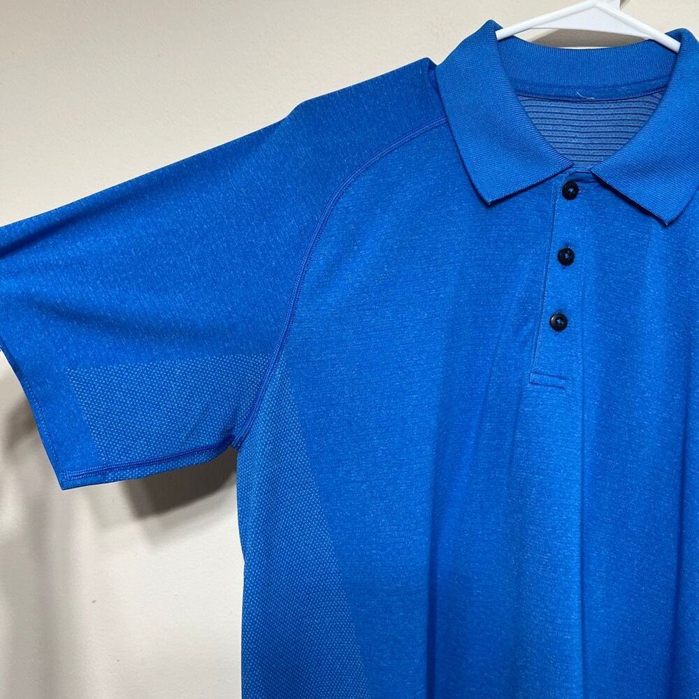 Lululemon Blue Evolution Performance Polo Short S… - image 2